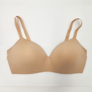 Knix Wingwoman Wireless Countour Bra Nude Size 38DD